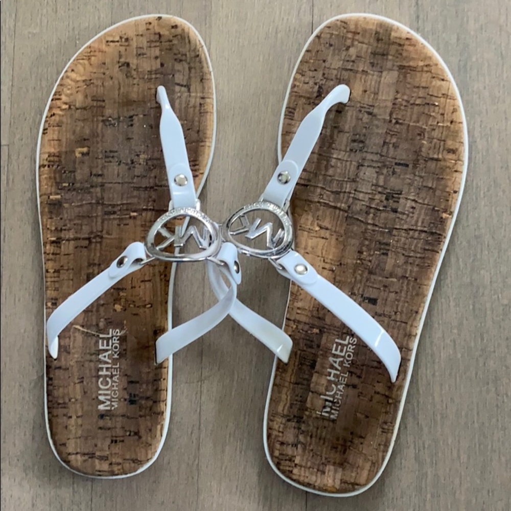 Michael kors cork sandals